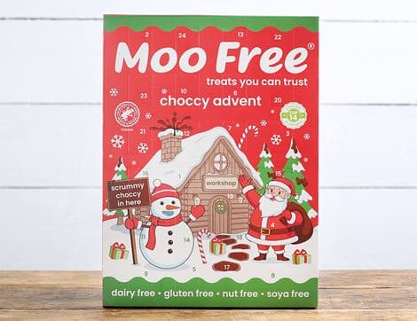 Vegan Milk Chocolate Advent Calendar, B Corp, Non-Organic