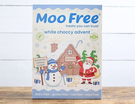 Vegan White Chocolate Advent Calendar, B Corp, Non-Organic
