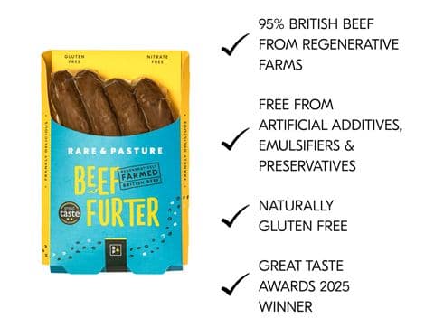 Beef Frankfurters, Regenerative, Non-Organic image thumbnail