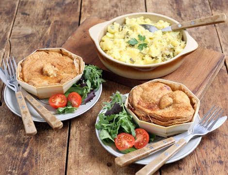 Pie and Mash for Two