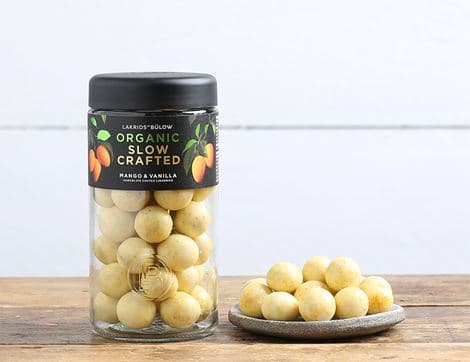 Slow Crafted Mango & Vanilla Chocolate Coated Liquorice