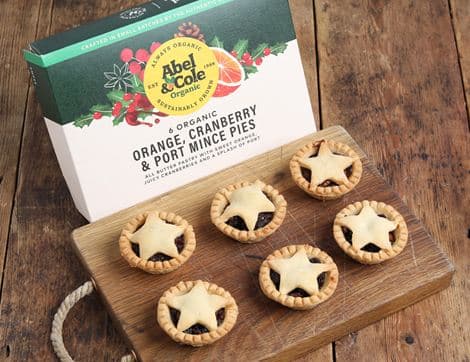 Orange, Cranberry & Port Mince Pies