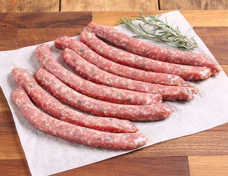 Lamb & Mint Sausages, 100% Pasture Fed