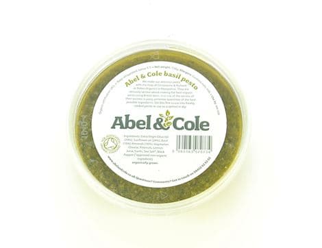 Fresh Basil Pesto, Abel & Cole (150g)