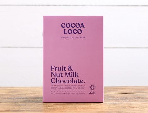 Milk Chocolate Hazelnut & Sultana Chunky Bar