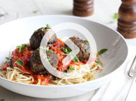 Aubergine No-Meat Meatballs