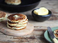 Courgette and Feta Hotcakes