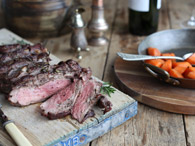 Pan Roast Butterflied Lamb
