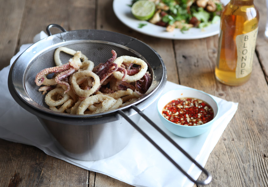 Organic Salt & Pepper Squid Abel & Cole