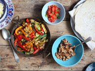 Veg Box Fajitas