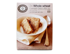 Organic Whole Wheat Cereal Biscuits, Doves Farm (24)