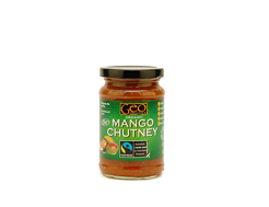 Organic Mango Chutney, Fairtrade, Geo Organics (300g)