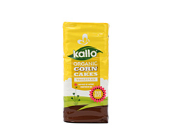 Organic Wholegrain Corn Cakes, Kallo (130g)
