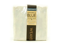 Organic Cotswold Blue Veined Brie (320g)