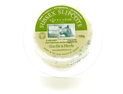  Sussex Slipcote Sheeps Cheese - Garlic & Herb (100g)