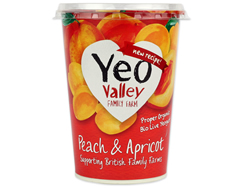 Organic Apricot Yogurt, Yeo Valley (450g)