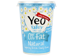 Fat Free Natural Yogurt, Yeo Valley (500g)