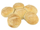 Organic Crown of Long Fermentation Rolls, Long Crichel (pack of 6)