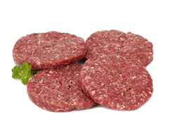 Beefburgers (454g, pack of 4 x 4oz)
