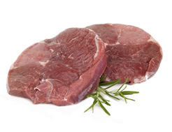 Lamb Leg Steaks, Non-organic (400g, pack of 2)