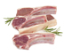 Lamb Cutlets, (300g, pack of 4)
