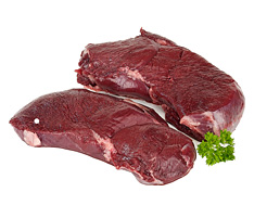 Wild Venison Haunch Steaks (500g min, pack of 2)
