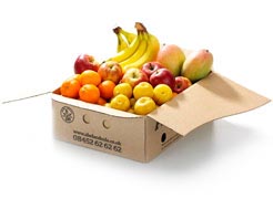 medium mixed box of organic fruit & veg