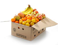 medium mixed box of organic fruit & veg