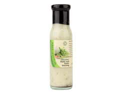 Organic Garlic & Herb Dressing, Atkins & Potts (215g)