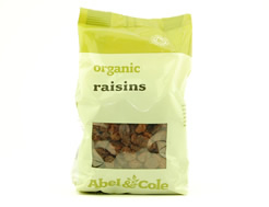 Raisins, Abel & Cole (375g)