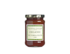 Organic Victoria Plum Jam, Thursday Cottage (340g)