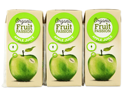 Organic Apple Juice, Individual Cartons, Growers Direct (3 x 200ml)