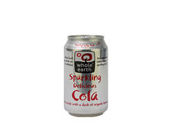 Organic Cola Drink, Sparkling, Whole Earth (330ml)