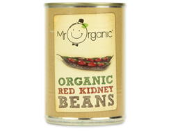 Red Kidney Beans, Tinned, Mr Organic (400g)