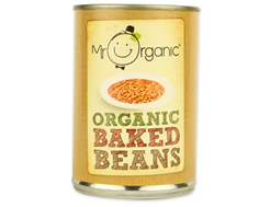 Organic Baked Beans, Mr Organic (400g)