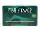 Sardines with Skin & Bones, Fish 4 Ever (120g)
