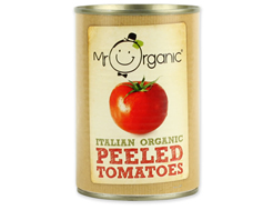 Whole Peeled Tomatoes, Tinned, Mr Organic (400g)