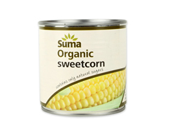 Organic Sweetcorn, Suma (340g)