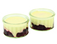Organic Plum Panna Cotta, Abel & Cole (2 x 90g)