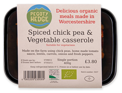 Spiced Chickpea & Vegetable Casserole, Pegoty Hedge (400g)