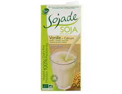 Soya Milk, Vanilla with Calcium, Sojade (1 litre)