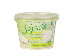 Organic Natural Soya Yoghurt, Sojade (250g)