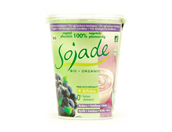 Organic Blueberry Soya Yogurt, Sojade (400g)
