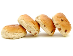 Organic Spiced Buns (pack of 4)