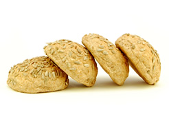 Organic Sunflower Rolls (pack of 4)