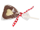 Organic Chocolate Heart Lolly, Cocoa Loco (20g)