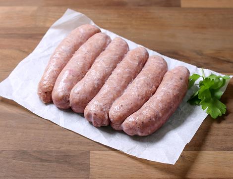 Pork Sausages, Organic, Daylesford (400g)
