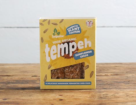 tempeh with sunflower seeds impulse foods