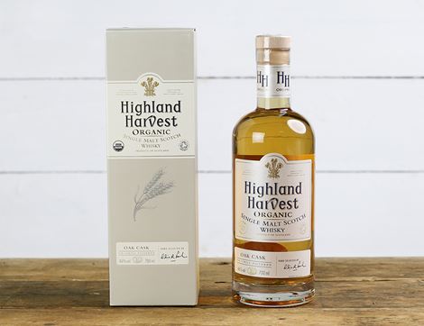 highland harvest single malt organic scotch whisky