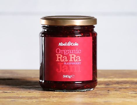 Raspberry Jam, Organic, Abel & Cole (340g)